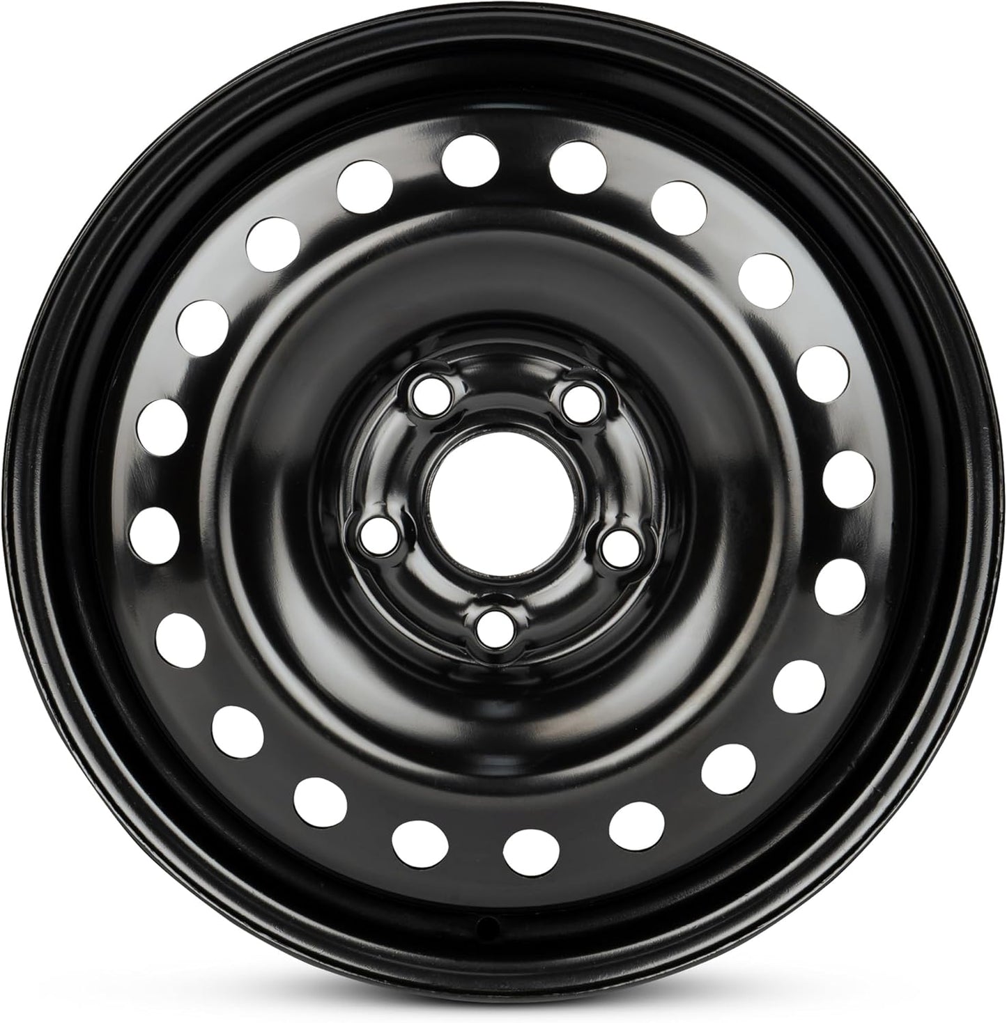 For 2013-2019 Nissan Sentra 16 Inch Painted Black Rim - OE Direct Replacement - Road Ready Car Wheel