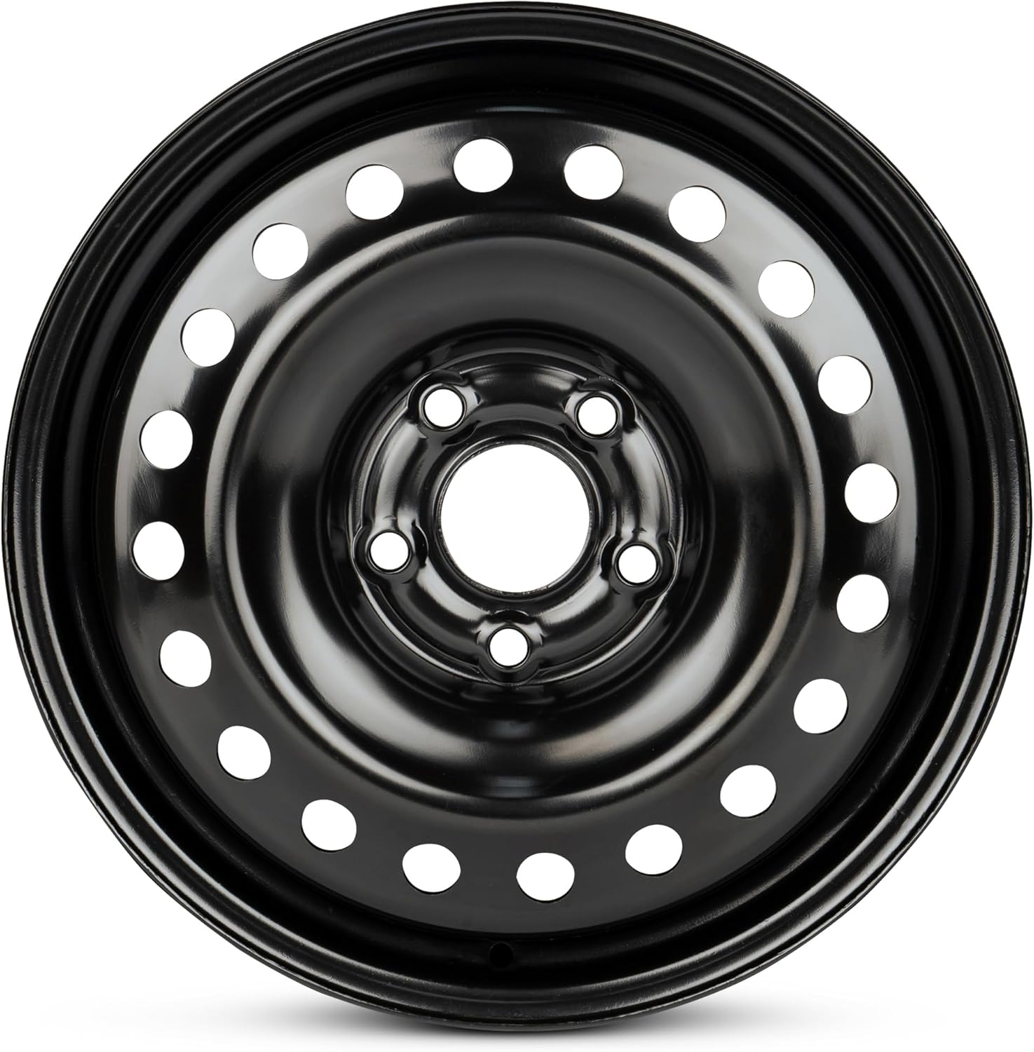 For 2013-2019 Nissan Sentra 16 Inch Painted Black Rim - OE Direct Replacement - Road Ready Car Wheel