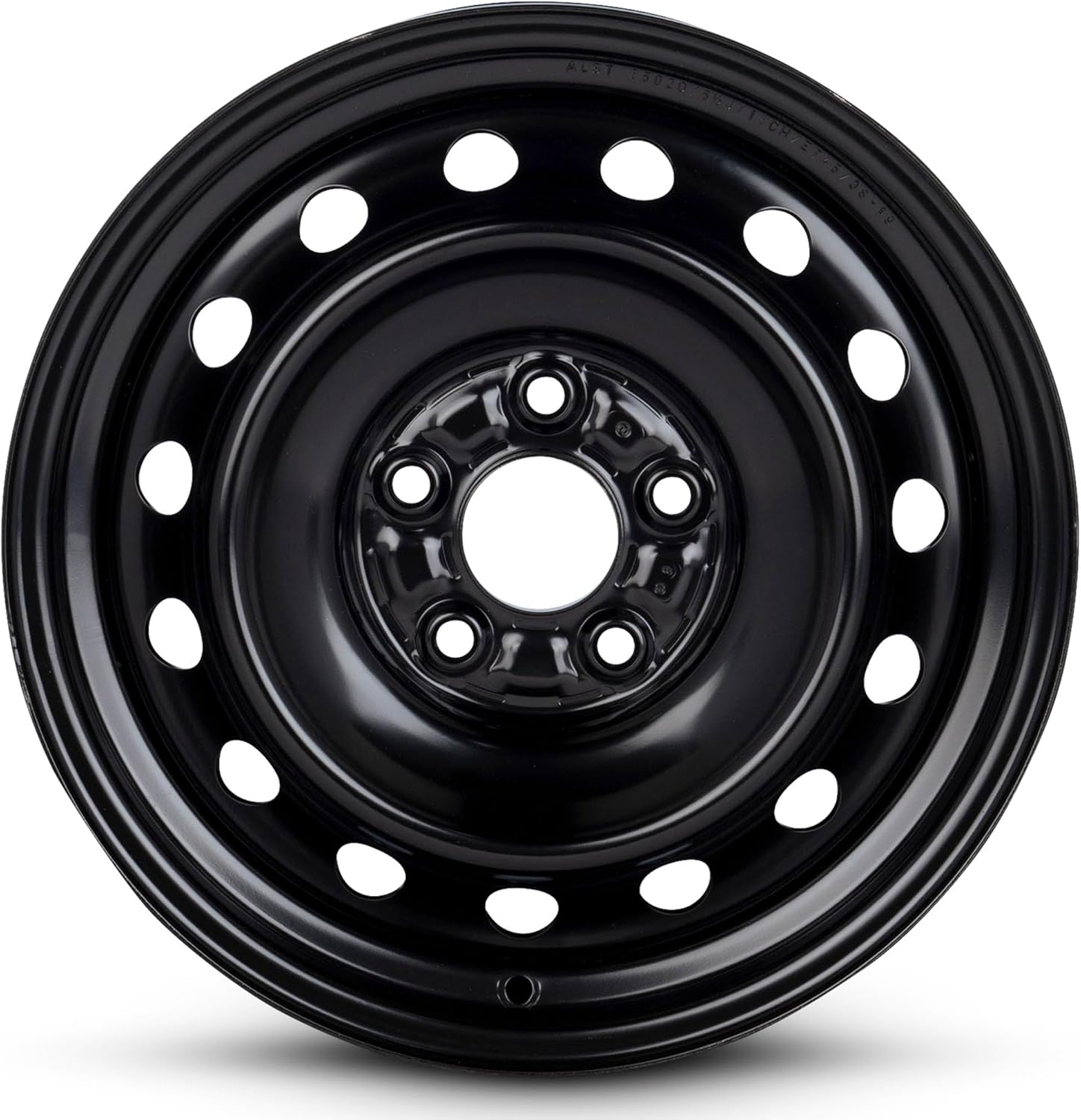 For 2014-2015 Honda Civic 16 Inch Painted Black Rim - OE Direct Replacement - Road Ready Car Wheel
