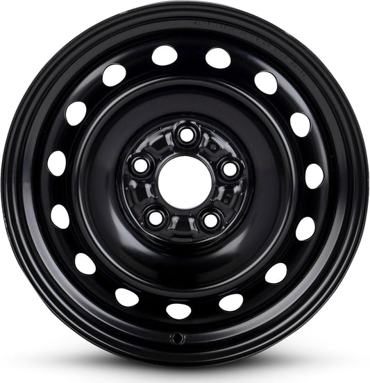 For 2014-2015 Honda Civic 16 Inch Painted Black Rim - OE Direct Replacement - Road Ready Car Wheel