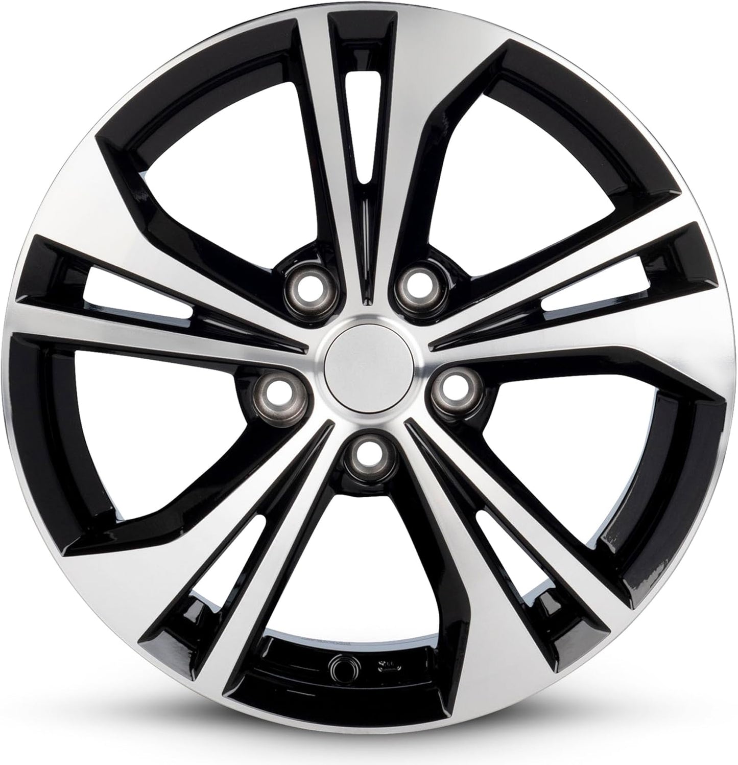 For 2020-2024 Nissan Sentra 16 Inch Machined Face with Black Inlay Rim - OE Direct Replacement - Road Ready Car Wheel