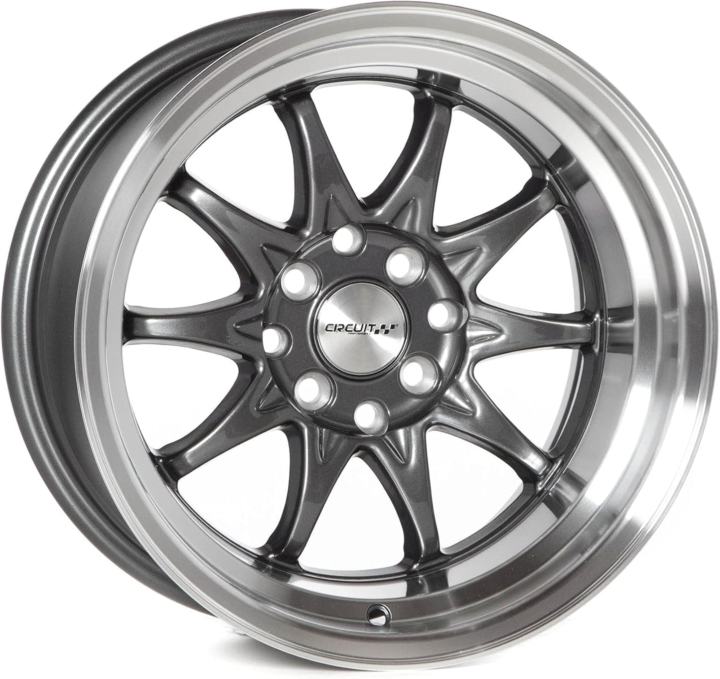 Circuit Performance CP29 15x8 Gloss Gun Metal 4-100/4-114.3 [+0mm]