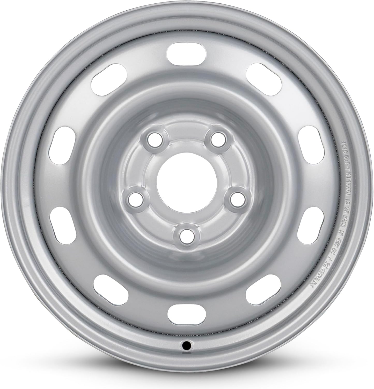 For 04-12 Dodge Ram 1500 17 Inch Silver Steel Rim - OE Direct Replacement - Road Ready Truck Wheel