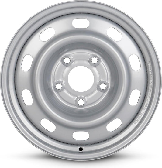 For 04-12 Dodge Ram 1500 17 Inch Silver Steel Rim - OE Direct Replacement - Road Ready Truck Wheel