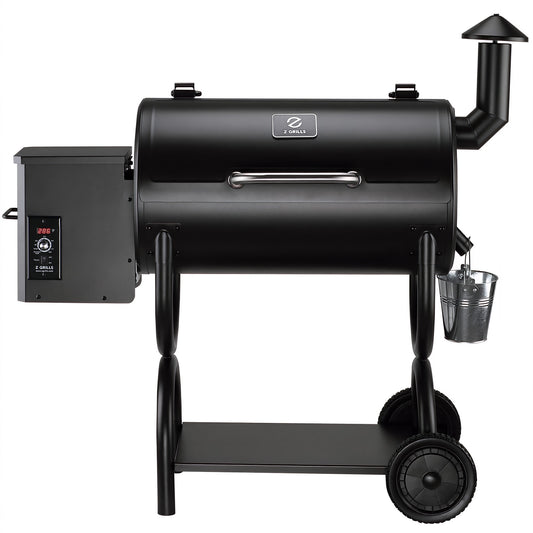 Z GRILLS ZPG-550B 560-Sq. in Black Pellet Grill