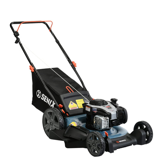 SENIX  21 In. 140cc 4-Cycle 3-In-1 Push Gas Lawn Mower