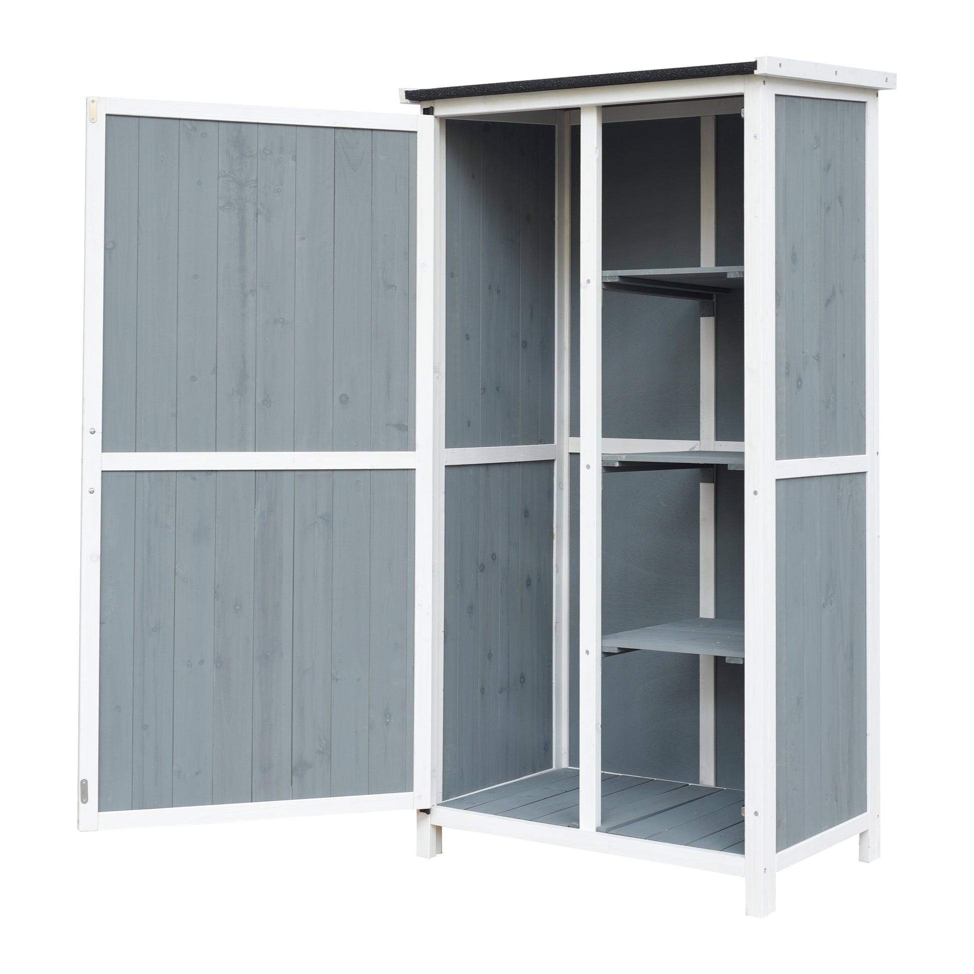 Iseryn Shed 1.71-ft x 2.29-ft Lean-to Style Wood Outdoor Storage Shed 1 Doors (Floor Included)