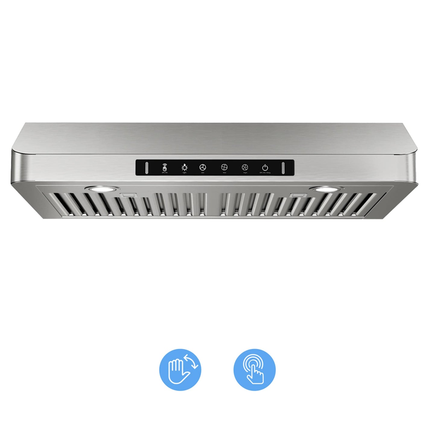 VIKIO 30 inch Ducted 980-CFM Stainless steel Under Cabinet Range Hood