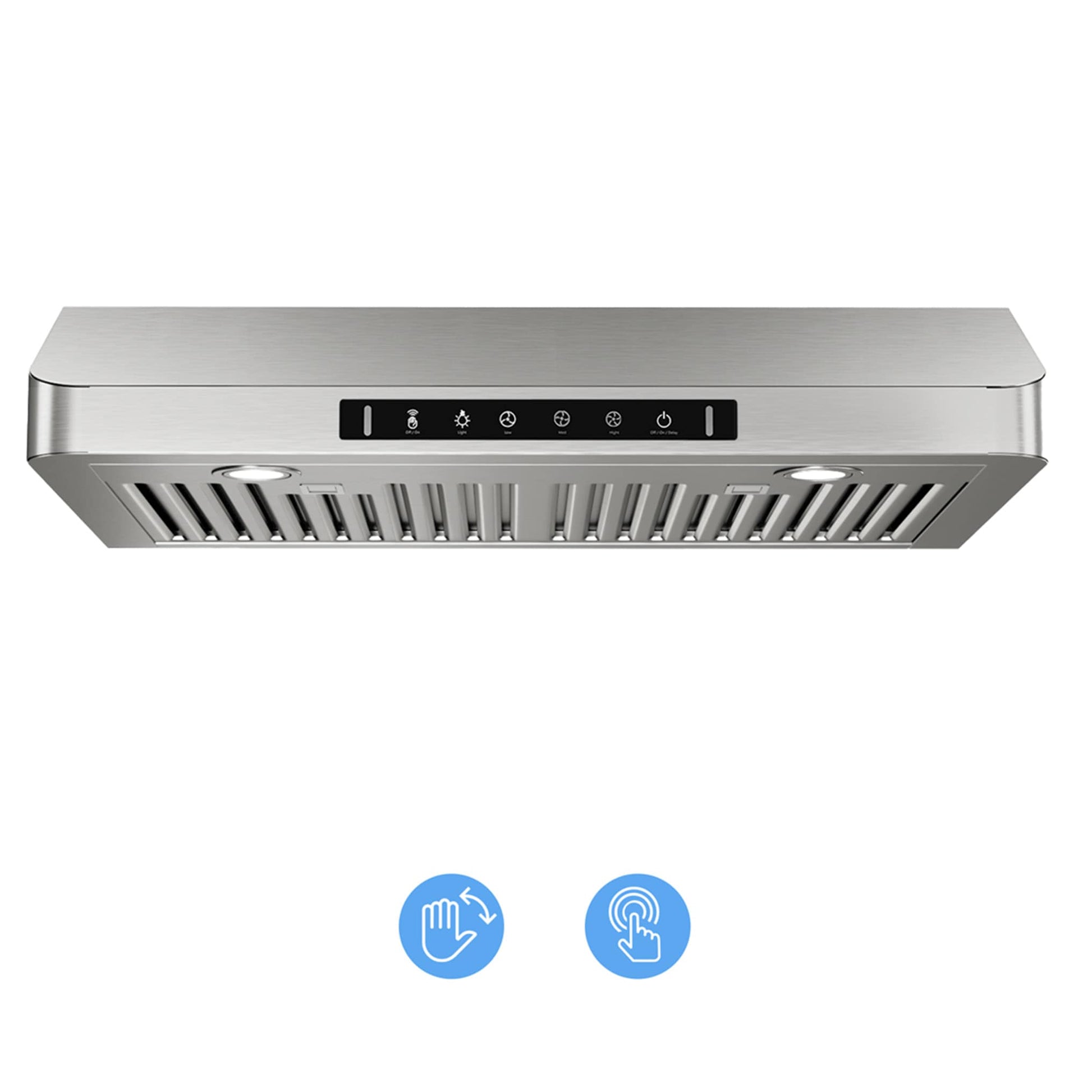 VIKIO 30 inch Ducted 980-CFM Stainless steel Under Cabinet Range Hood