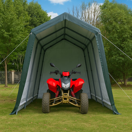 Poinic 7-ft x 12-ft Canopy Storage Shelter