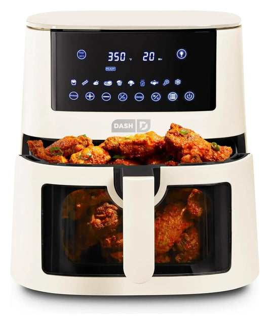7QT Clear View Digital And 11 Preset Cooking Modes Polypropylene Air Fryer
