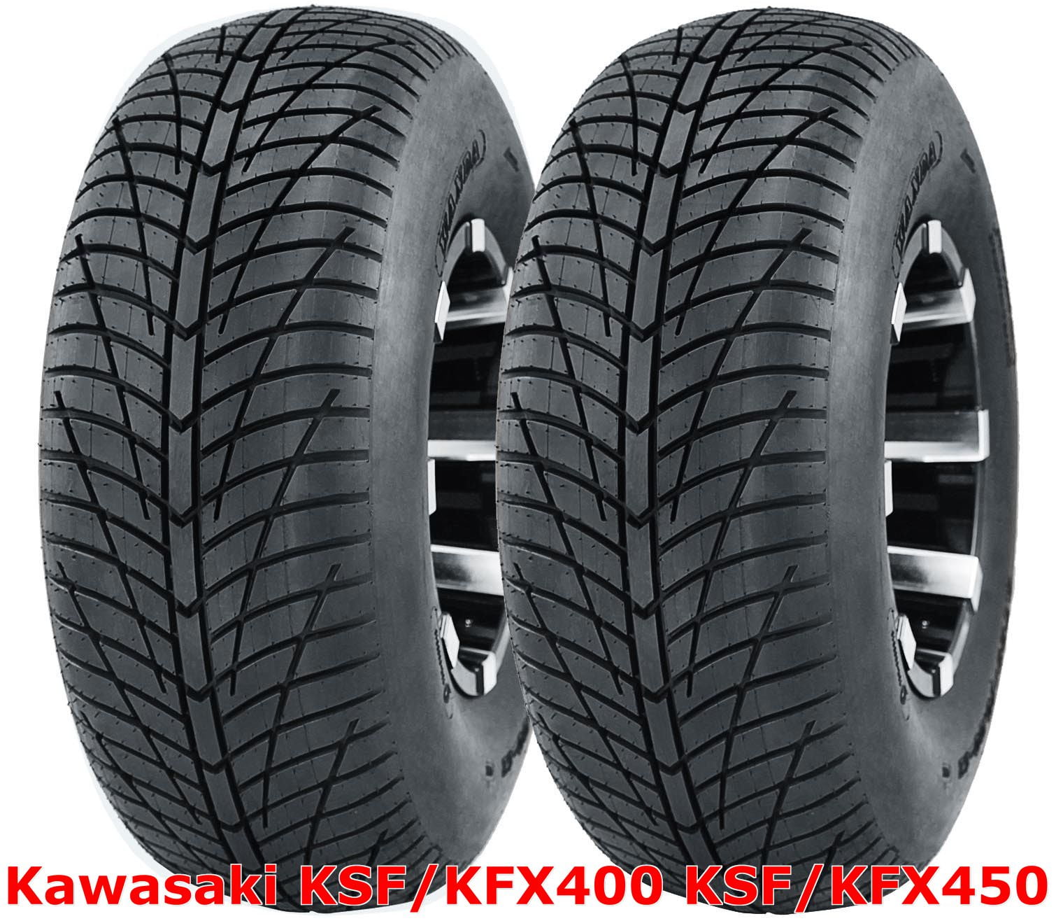 (2) Kawasaki KSF/KFX400 KSF/KFX450 Rear 20x10-9 20x10x9 Hi-Speed ATV Tires