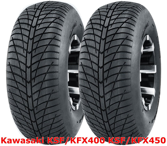 (2) Kawasaki KSF/KFX400 KSF/KFX450 Rear 20x10-9 20x10x9 Hi-Speed ATV Tires
