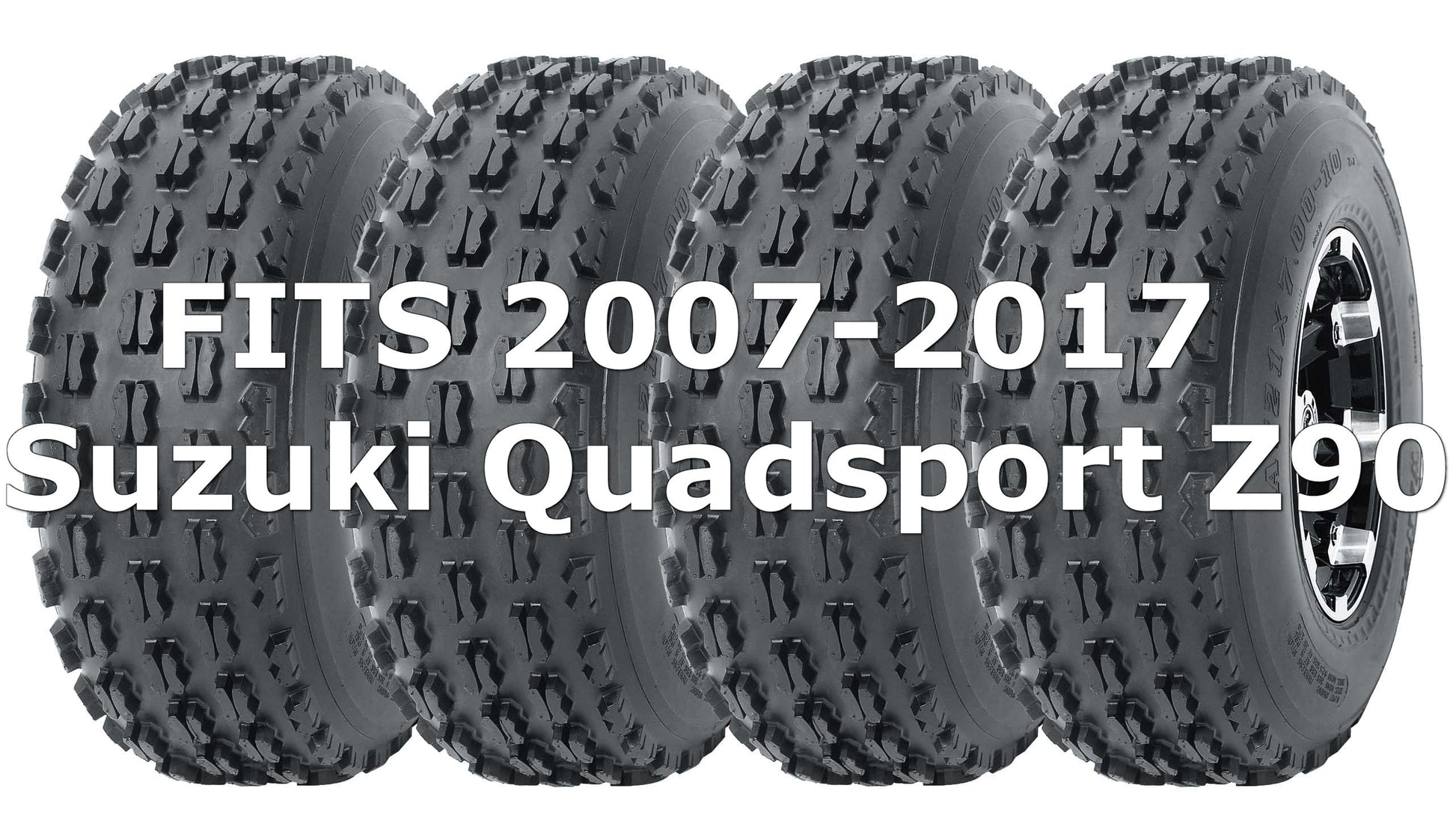 Suzuki Quadsport Z90 2007-2017 Full Set Wanda Sport ATV tires 19x7-8 19x7x8