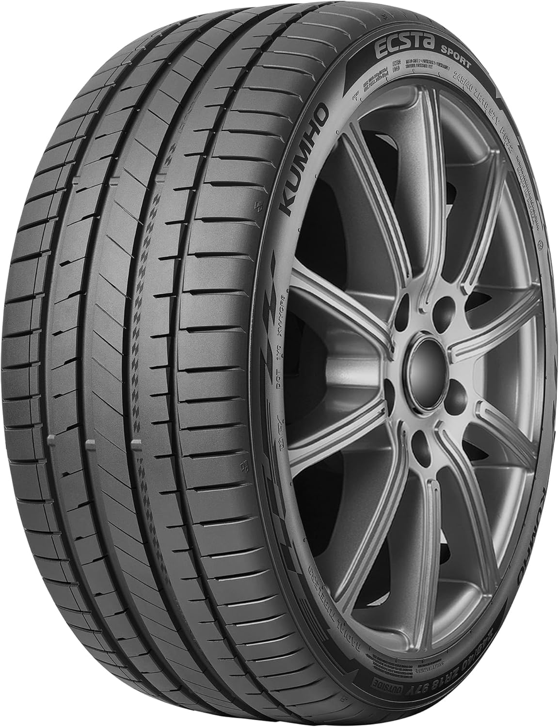 Kumho Ecsta Sport PS72 UHP Summer 225/40R18 92Y XL Passenger Tire
