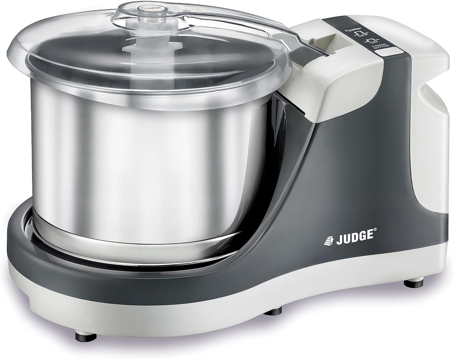 Judge By Prestige Table Top 2 Liter Wet Grinder with Coconut Scraper and Atta Kneader Attachments [110 Volts, 200 Watts]