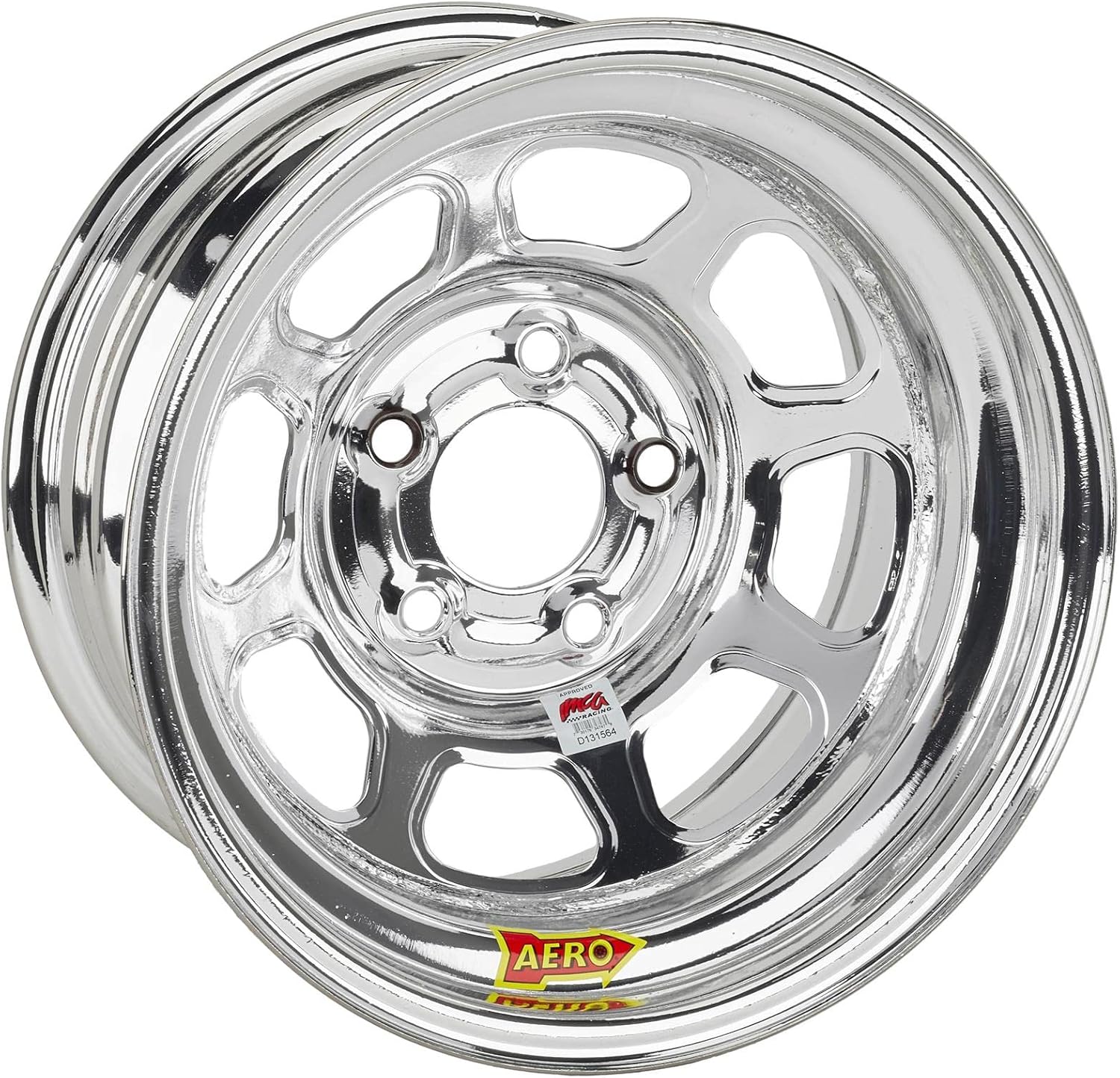 Aero Race Wheel 52-084730 15X8 3IN 4.75 SILVER