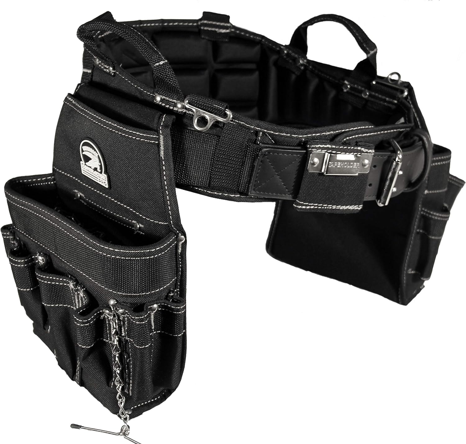 Gatorback B240 Electrician's Combo With Pro-Comfort Back Support Belt. Heavy Duty Work Belt (Medium 31-35 Inches)