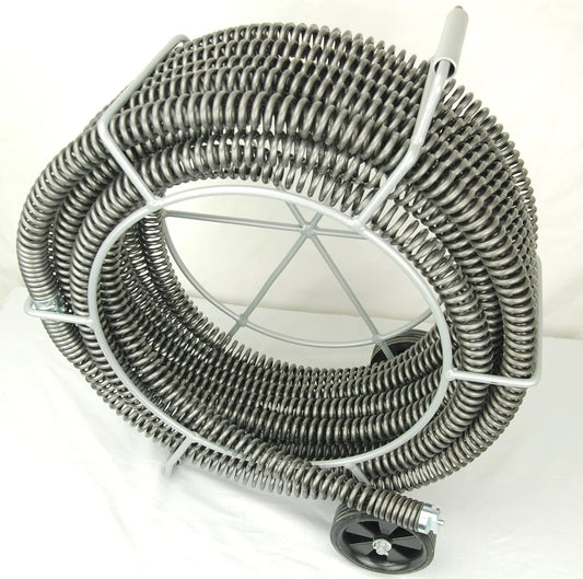 BLUEROCK 1-1/4" Sectional Drain Cleaning 60' Snake Fits RIDGID K-1500 C11 Cable SDS200