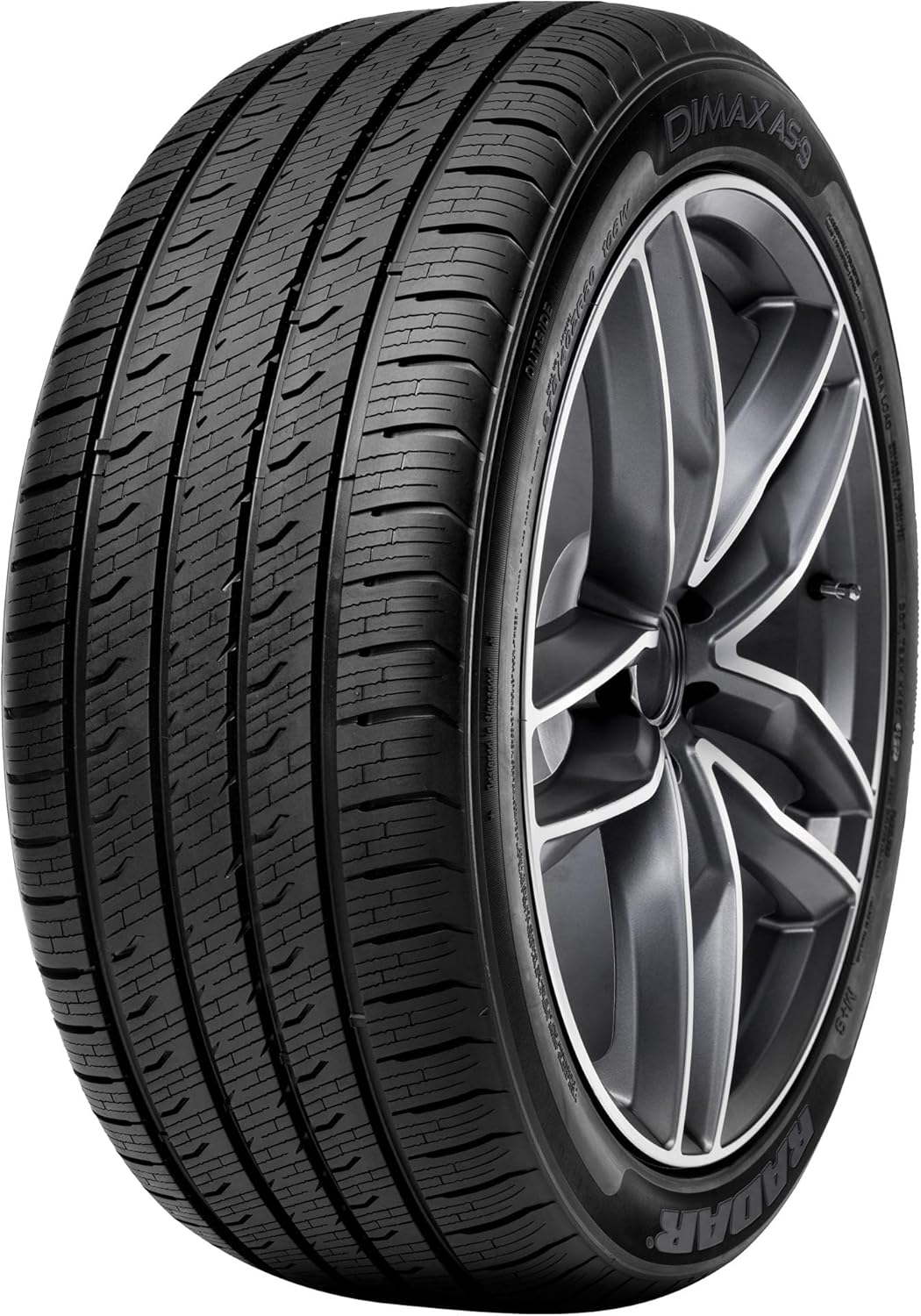 Radar Tires Dimax AS-9 All Season 225/55R17 101V XL Passenger Tire