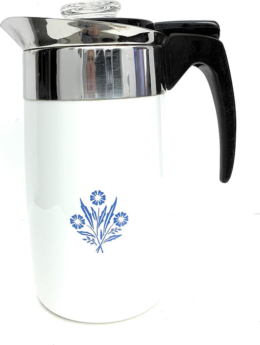 Corning Ware 10 Cup Coffee Percalator-complete Used P-280-ep