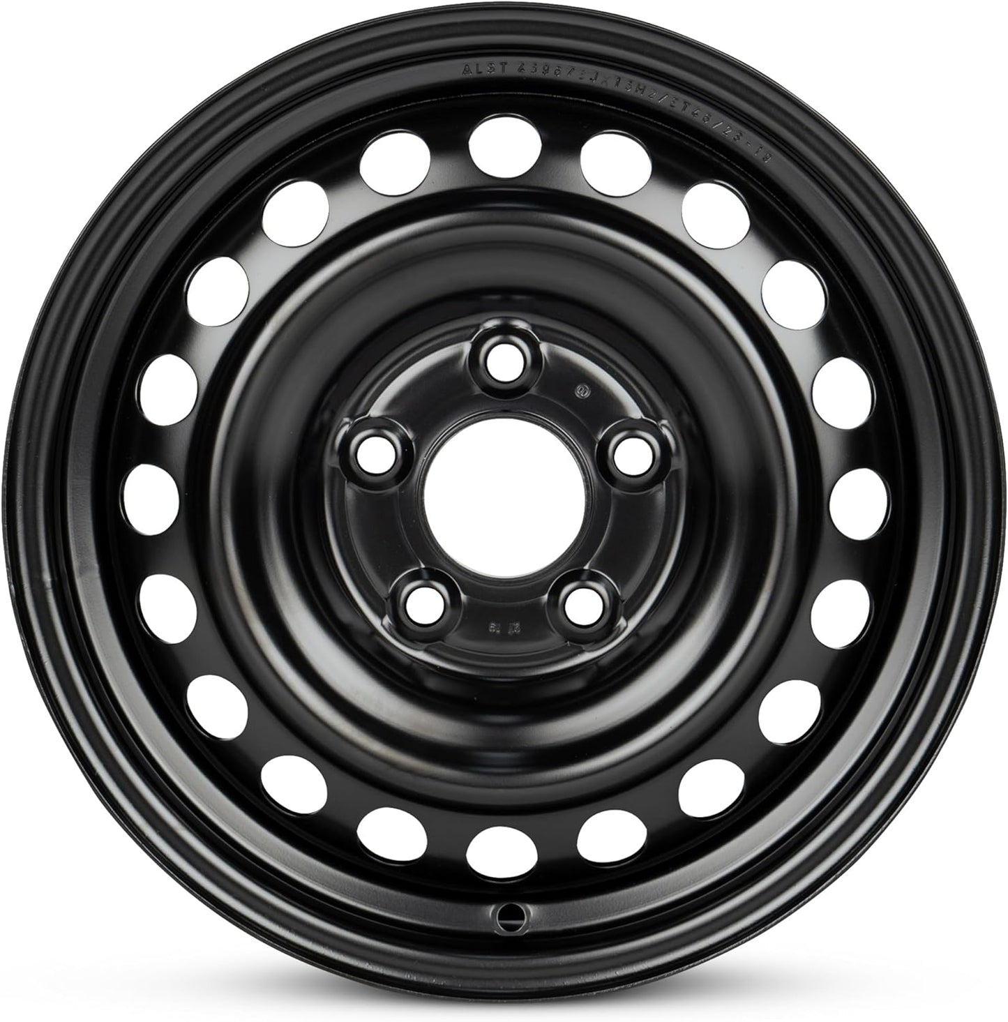 For 2011-2016 Hyundai Elantra 15 Inch Painted Black Rim - OE Direct Replacement - Road Ready Car Wheel