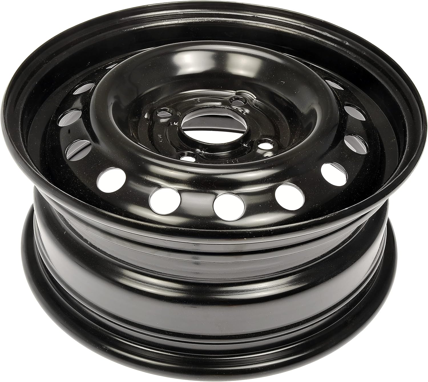 Dorman 939-111 15 X 6 In. Steel Wheel Compatible with Select Nissan Models, Black