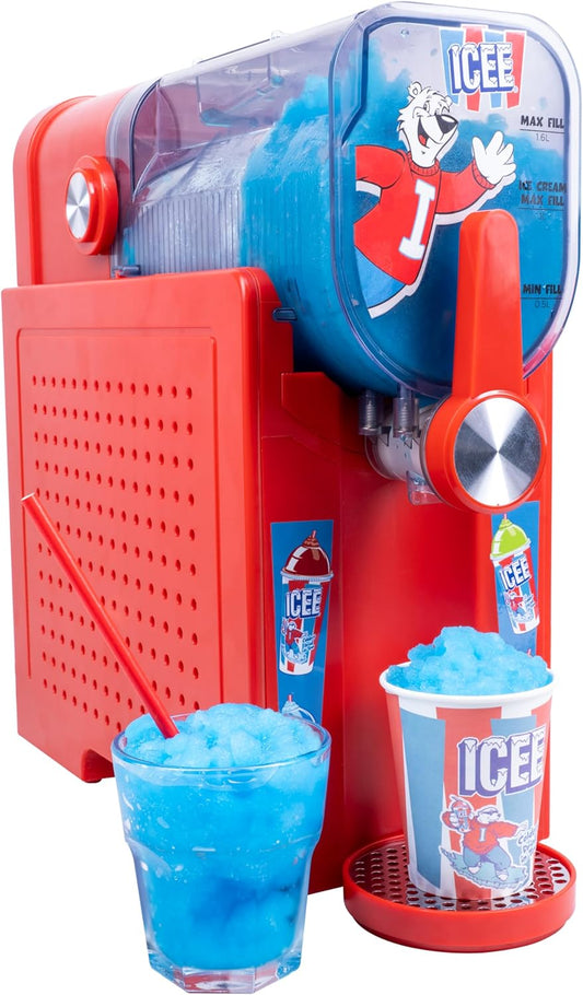 ICEE Pro Slushie Machine – No Ice Needed Frozen Drink, Frappe, Milkshake & Ice Cream Maker | Home Slushy Machine, Countertop Frozen Drink Machine. Officially Licensed ICEE Merchandise.