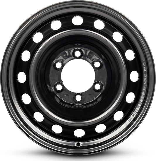 For 2010-2024 Toyota 4Runner 17 Inch Painted Black Rim - OE Direct Replacement - Road Ready Car Wheel
