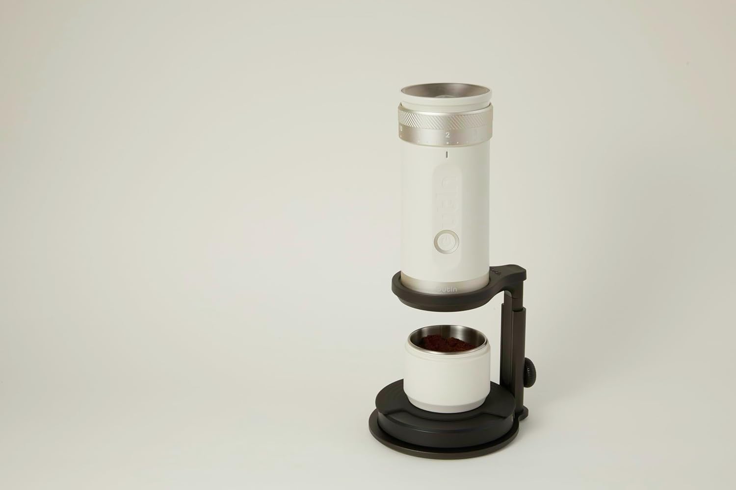 OutIn Fino Portable Electric Coffee Grinder, Portable Coffee Scale, Coffee Stand