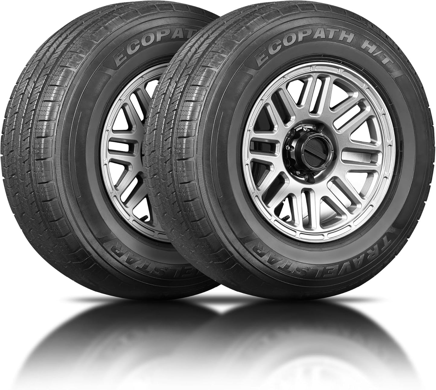 Set of 2 (Two) Travelstar EcoPath H\/T 235\/70R16 106H High Performance All Season Highway Terrain SUV Tire 235\/70\/16(Tire Only)