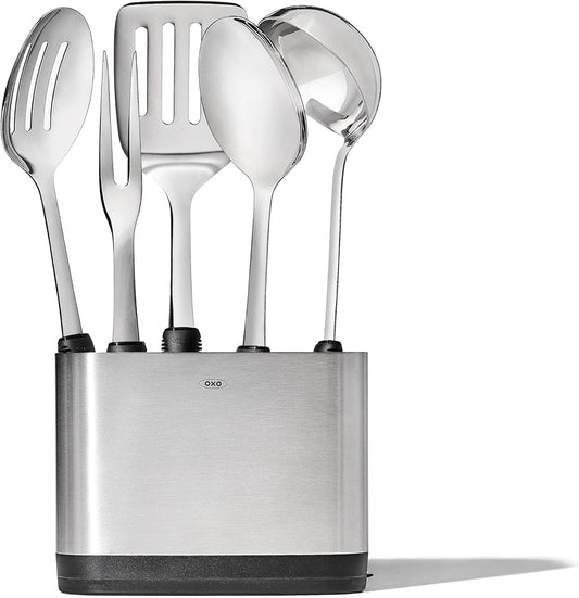 OXO Good Grips Stainless Steel Prep & Serve Kitchen Tool 6pc Set