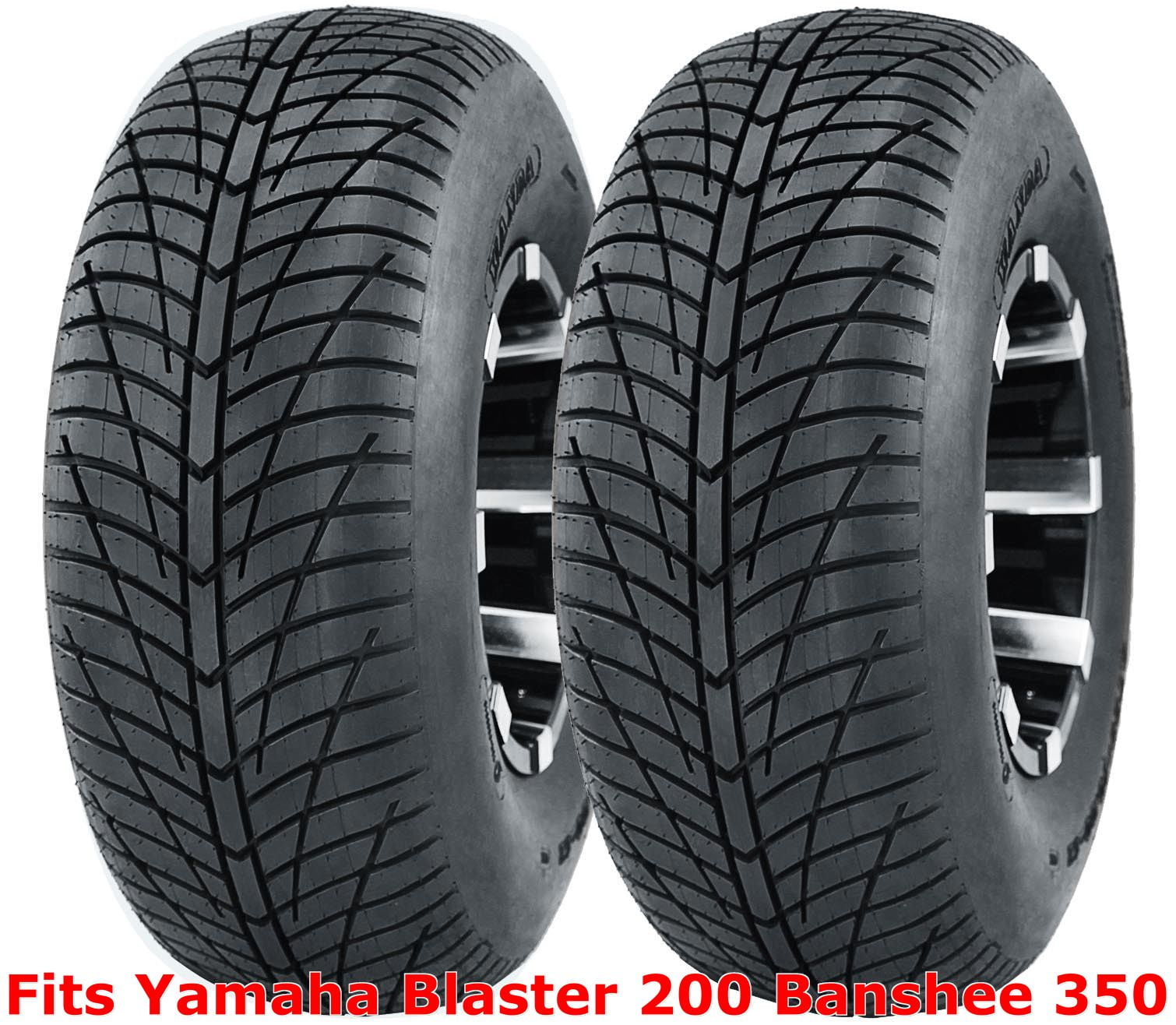 (2) Yamaha Blaster 200 Banshee 350 front 21x7-10 21x7x10 Hi-speed ATV tires