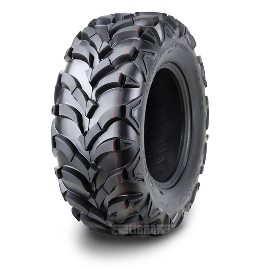 One New AT MASTER ATV Tire 24x8-12 24x8x12 P341 6PR 10151 Directional Deep Tread