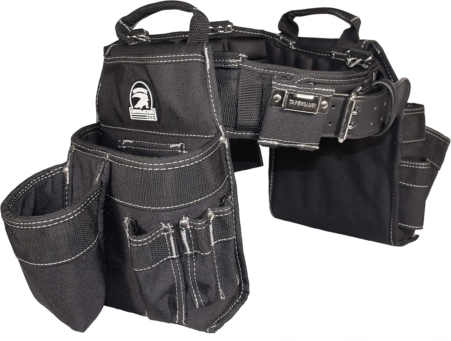 Gatorback Professional Carpenter's Tool Belt Combo w\/Air-Channel Pro Comfort Back Support Belt. (Medium 31-35 Inch Waist)