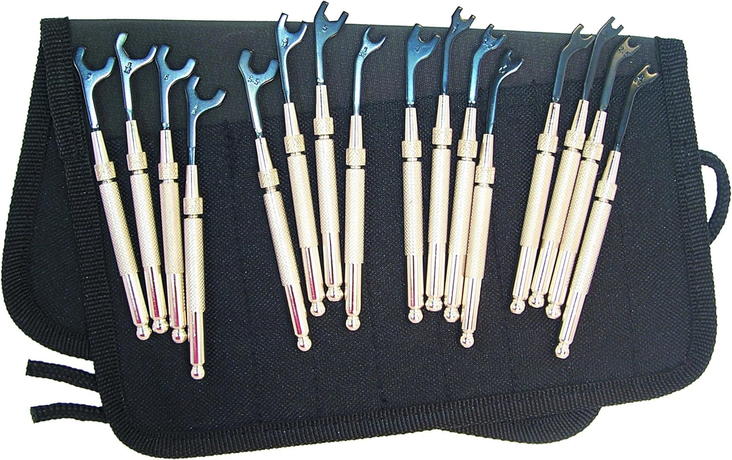 Moody 57-0122 16-Piece Mini Wrench Set, SAE and Metric