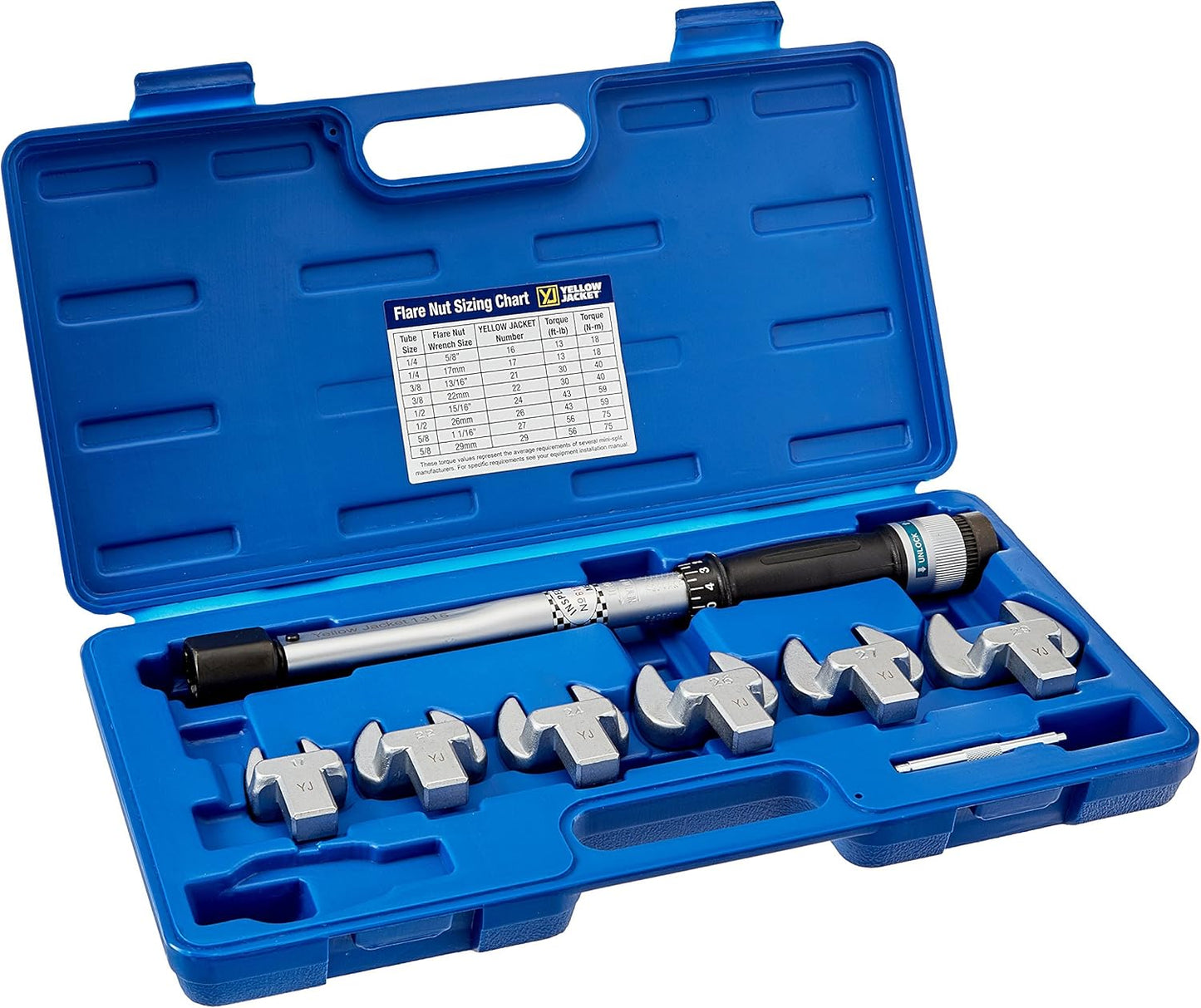 Yellow Jacket 60650 Torque Wrench Kit