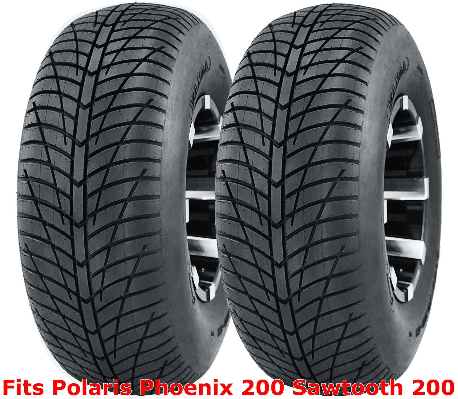 (2) Polaris Phoenix 200 Sawtooth 200 front 21x7-10 21x7x10 Hi-speed ATV tires