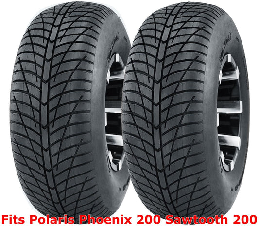 (2) Polaris Phoenix 200 Sawtooth 200 front 21x7-10 21x7x10 Hi-speed ATV tires