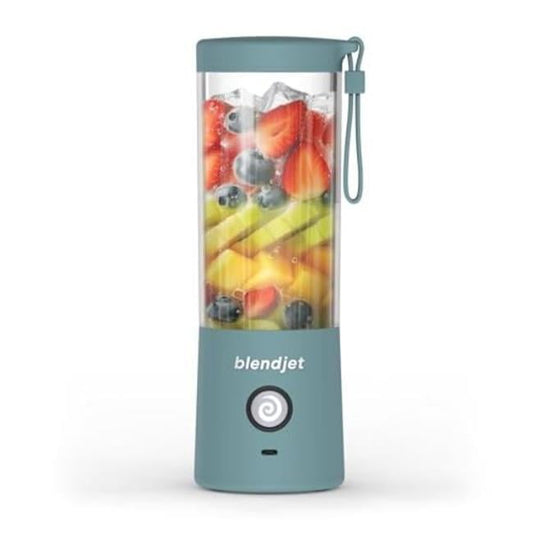 A-Sonic XS70706 Portable Blender for Smoothies & Shakes - 16 oz BlendJet 2 Cordless Personal & Small Blender - USB-C Rechargeable - Self Cleaning - Quiet Mini Travel Blender with Stainless Steel Blad