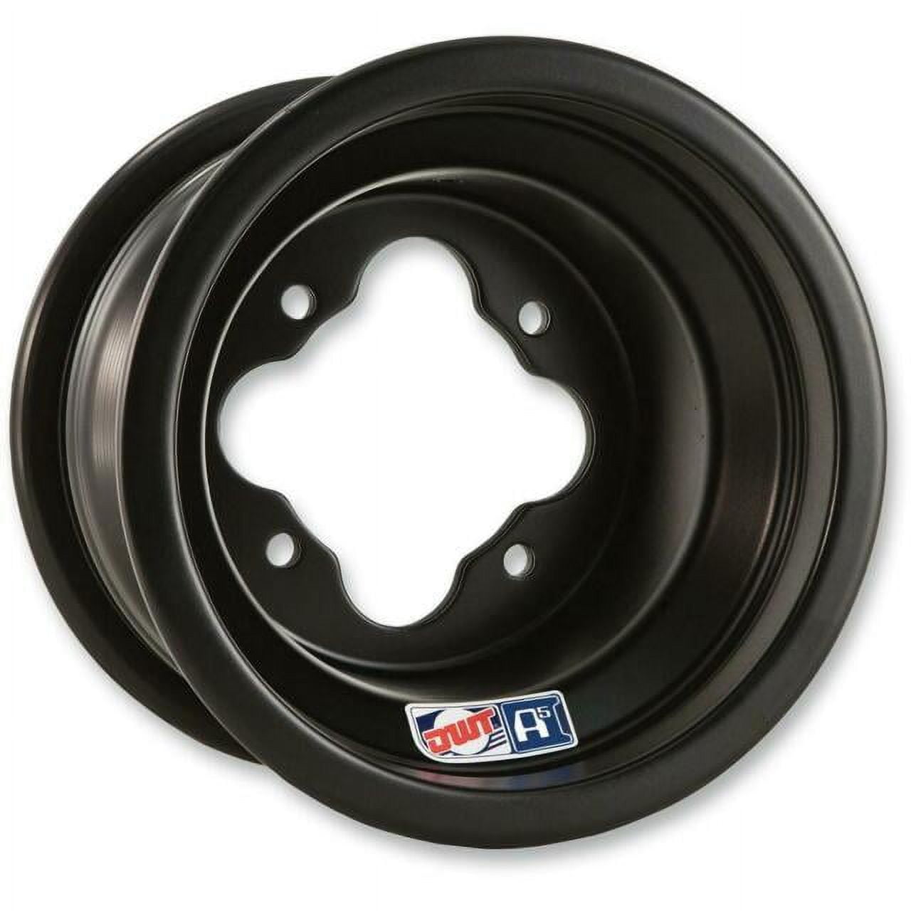 A5 Wheel, 10x5 - 3+5 Offset - 4/110 - Black