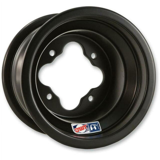 A5 Wheel, 10x5 - 3+5 Offset - 4/110 - Black