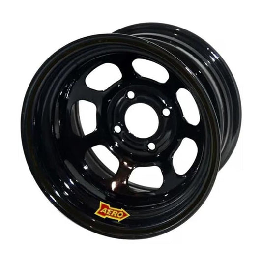 AERO Race Wheels 55 Series Steel 15x10 Wheel 4 Lug 4x45 BP 1 Inch BS for Oval Track Use
