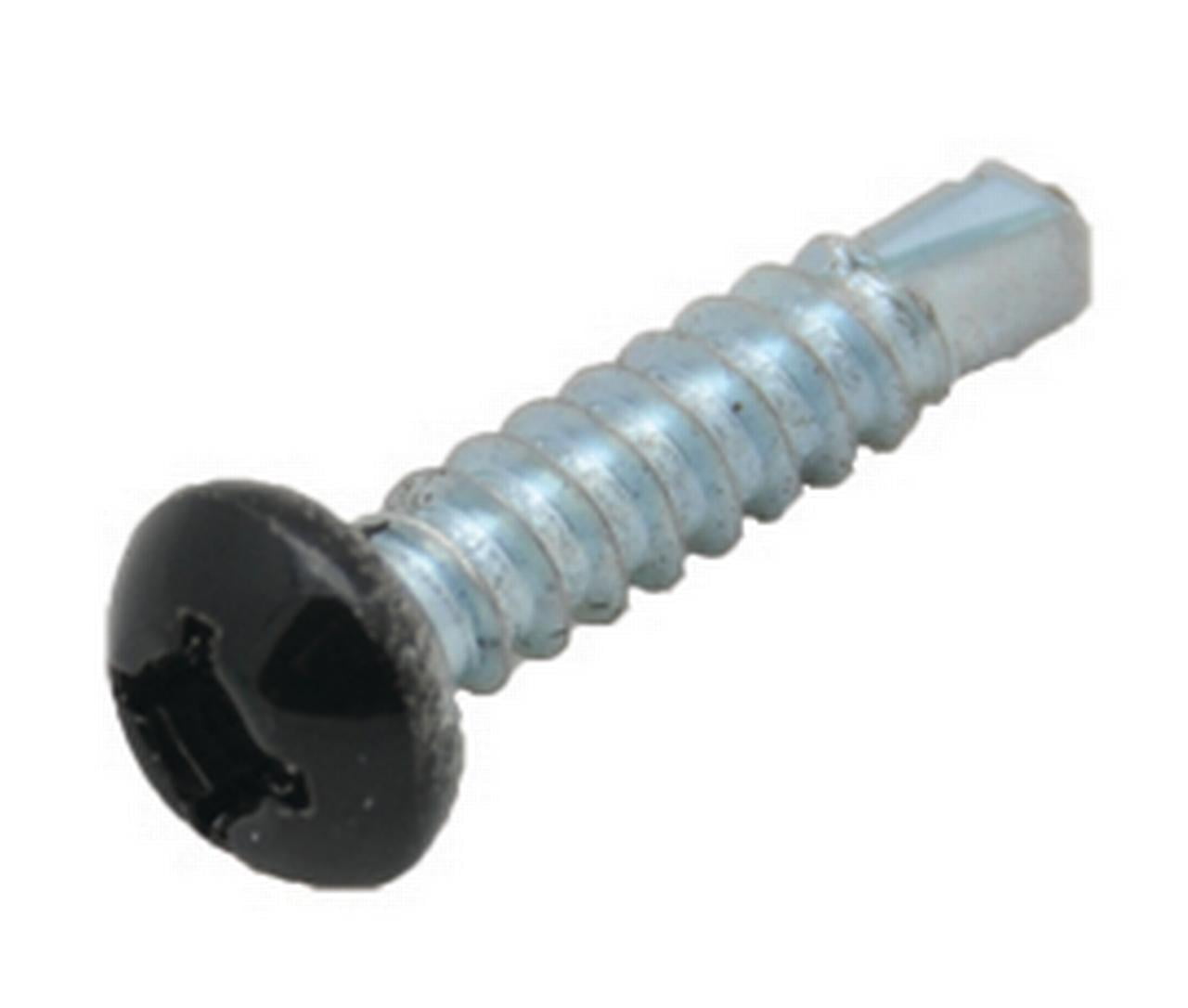 AP Products PTK1000BL8 8 x 1 in. Pan Head Self Tapping Screws, Black