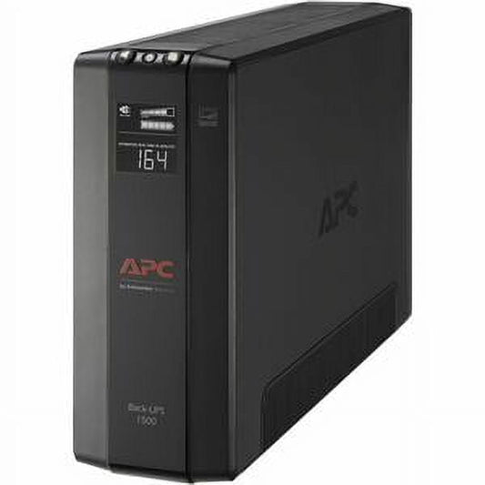 APC UPS Battery Backup & Surge Protector with AVR, 1500VA APC Back-UPS Pro (BX1500M)