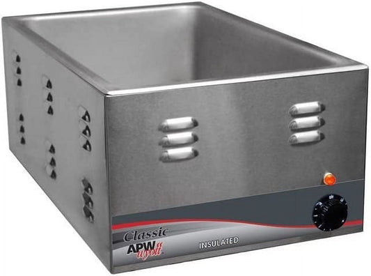 APW WYOTT 3D-W3VI-120 22 qt Classic Countertop Food Warmer - 22 1/16" L x 14" 1/16" W x 9 3/4" H