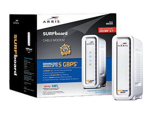 ARRIS (32x8) Dual-Band Cable Modem Internet Service Providers, SB8200