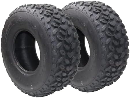 ATV Tires All-Terrain Tires 19x7-8 4PR ATV UTV Trail Sand Mud Off-Road Tires Tubeless, 2 Pack