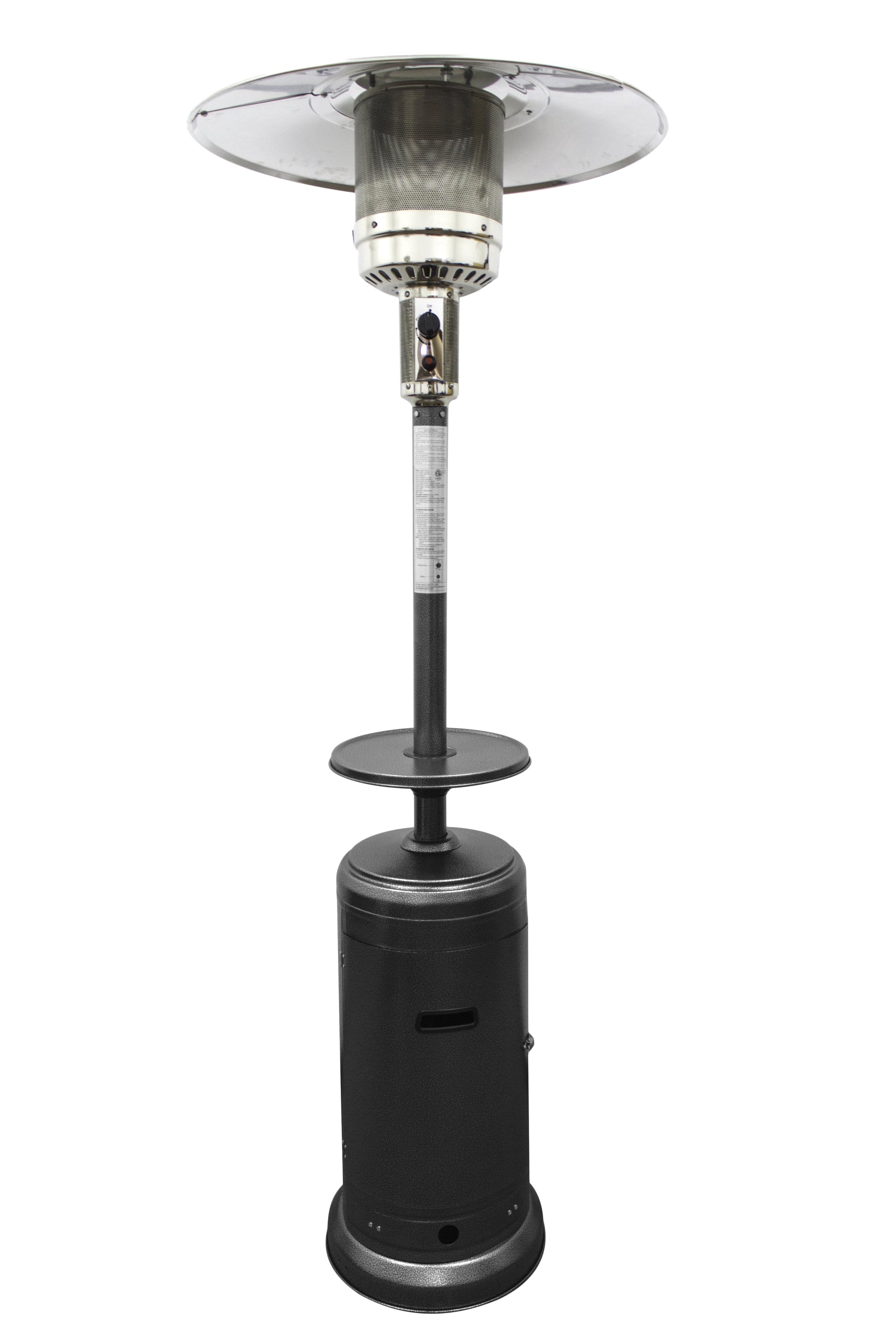 Patio Heater- 87" Tall Outdoor AZ Patio Heater Silver