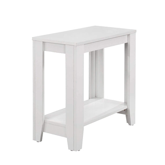 Accent Table Side End Nightstand Lamp Living Room Bedroom Laminate White